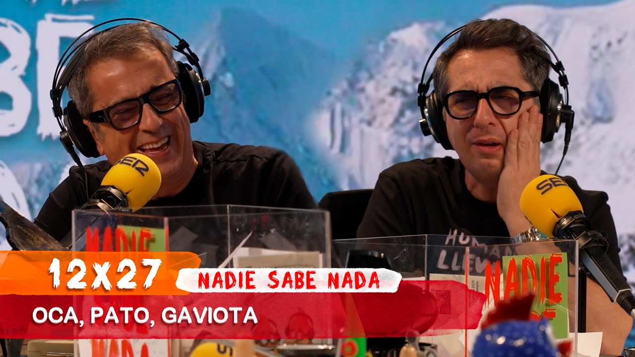 NADIE SABE NADA 12x27 | Oca, pato, gaviota