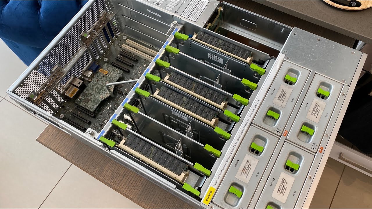 A quick overview of a Sun Microsystems Sun Fire X4600 M2