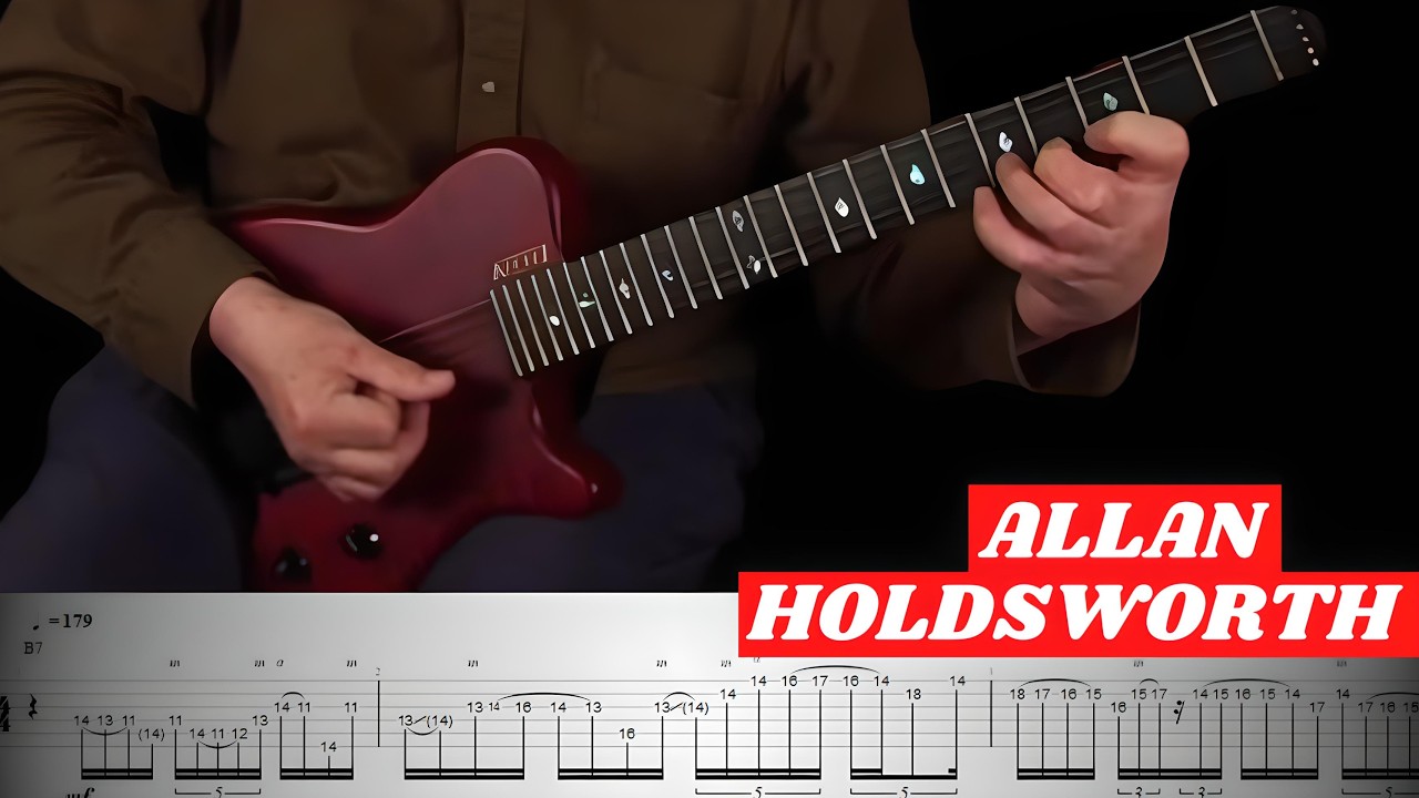 The Most ADVANCED Guitar Brain Of The 20th Century!!! ALLAN HOLDSWORTH