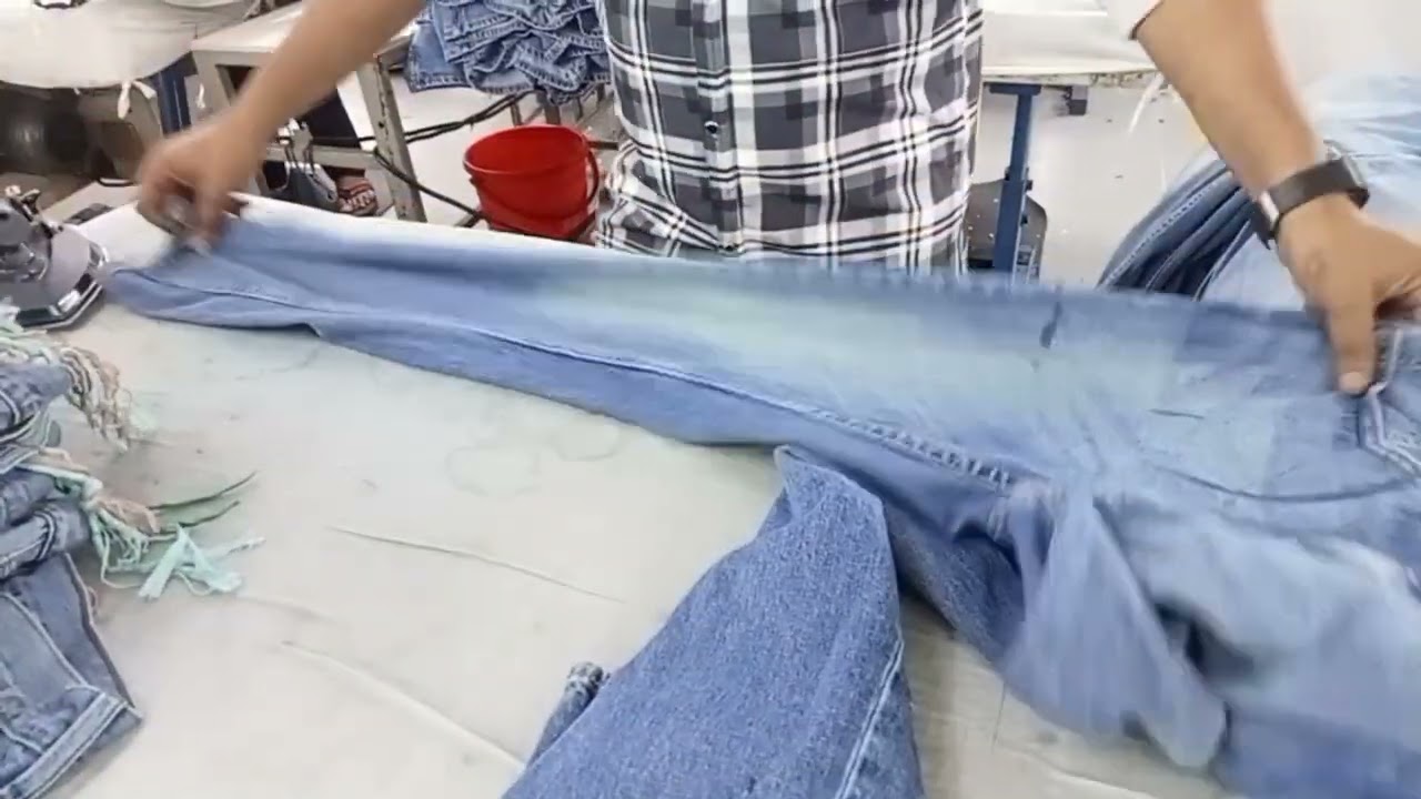 Top Side Iron  || Finishing Iron || Denim Pant Ironing