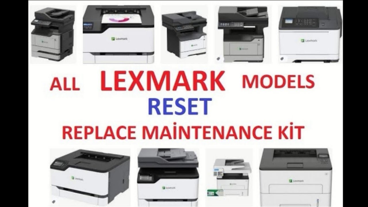 All Lexmark Maintenance Kit Error Reset mx511 mx711 ms510 ms410 ms810 b2236 mx321 T650 solution fix