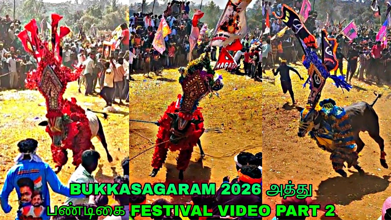 BUKKASAGARAM 2026 அத்து பண்டிகை FESTIVAL VIDEO PART 2@bulletrani8271 