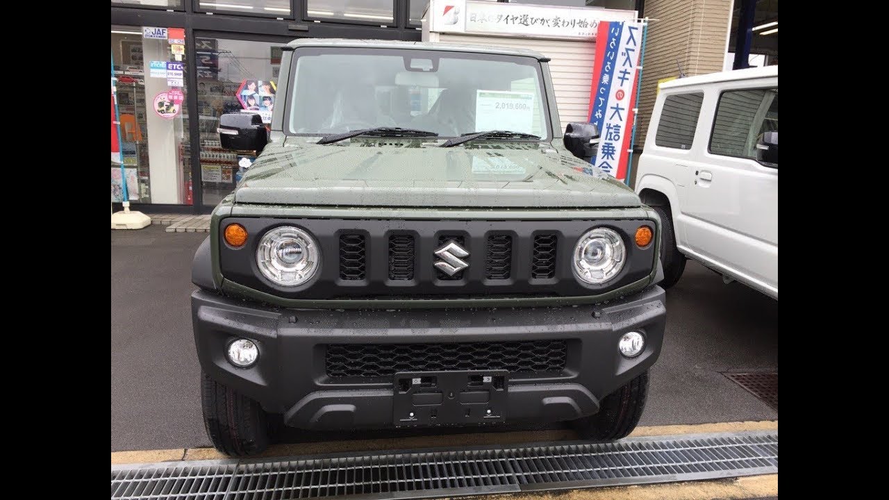 suzuki ４代目新型jimny SIERRA「ジムニーシエラ」誕生  20年目のﾌﾙﾓﾃﾞﾙﾁｪﾝｼﾞを見て来ました！
