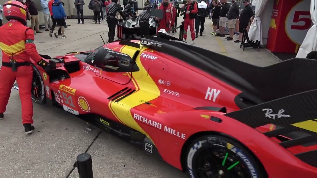 2023 WEC 1000 Miles of Sebring Practice 1