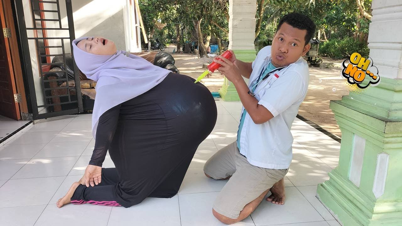 Drama Lucu 💢😱 Ibu Hamil Melahirkan Di Suntik Pingsan
