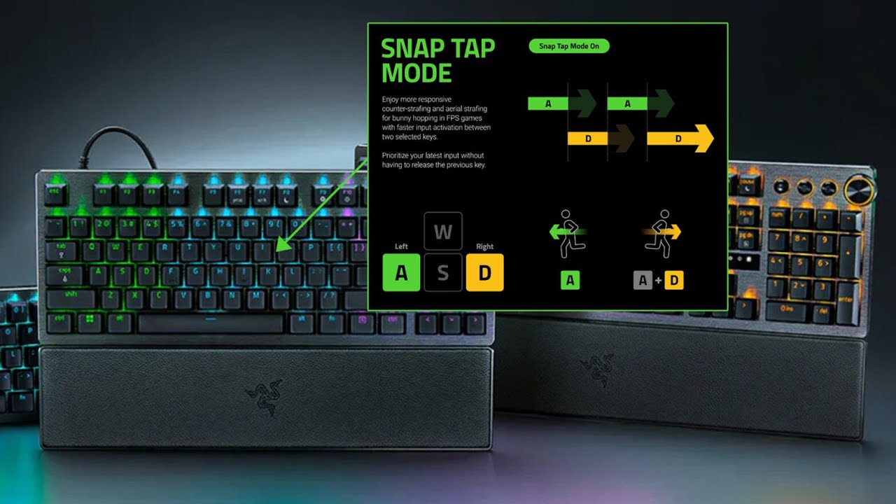 How to get Razer SnapTap on ANY Keyboard (ZyuL.io Trigger Strafe)