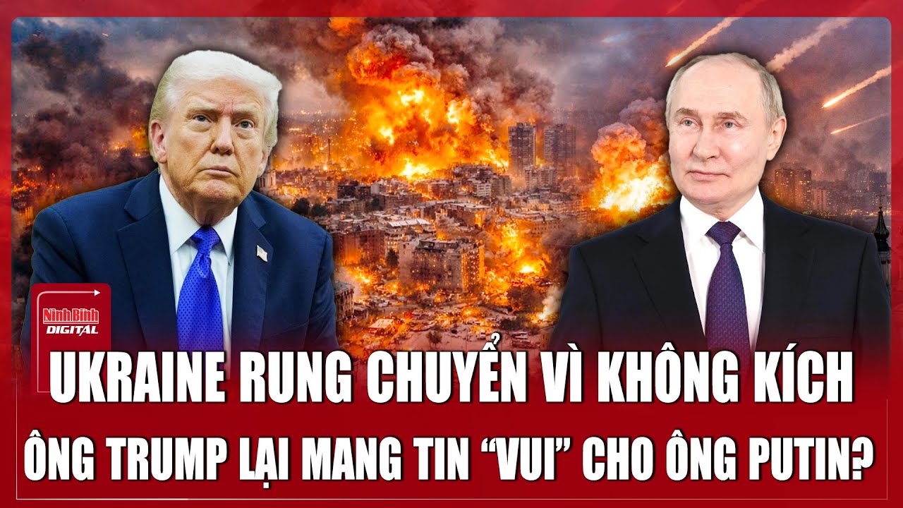 Thời sự Quốc tế 5/2: Nga không kích “khủng” vào Ukraine, ông Trump lại mang tin vui cho ông Putin?
