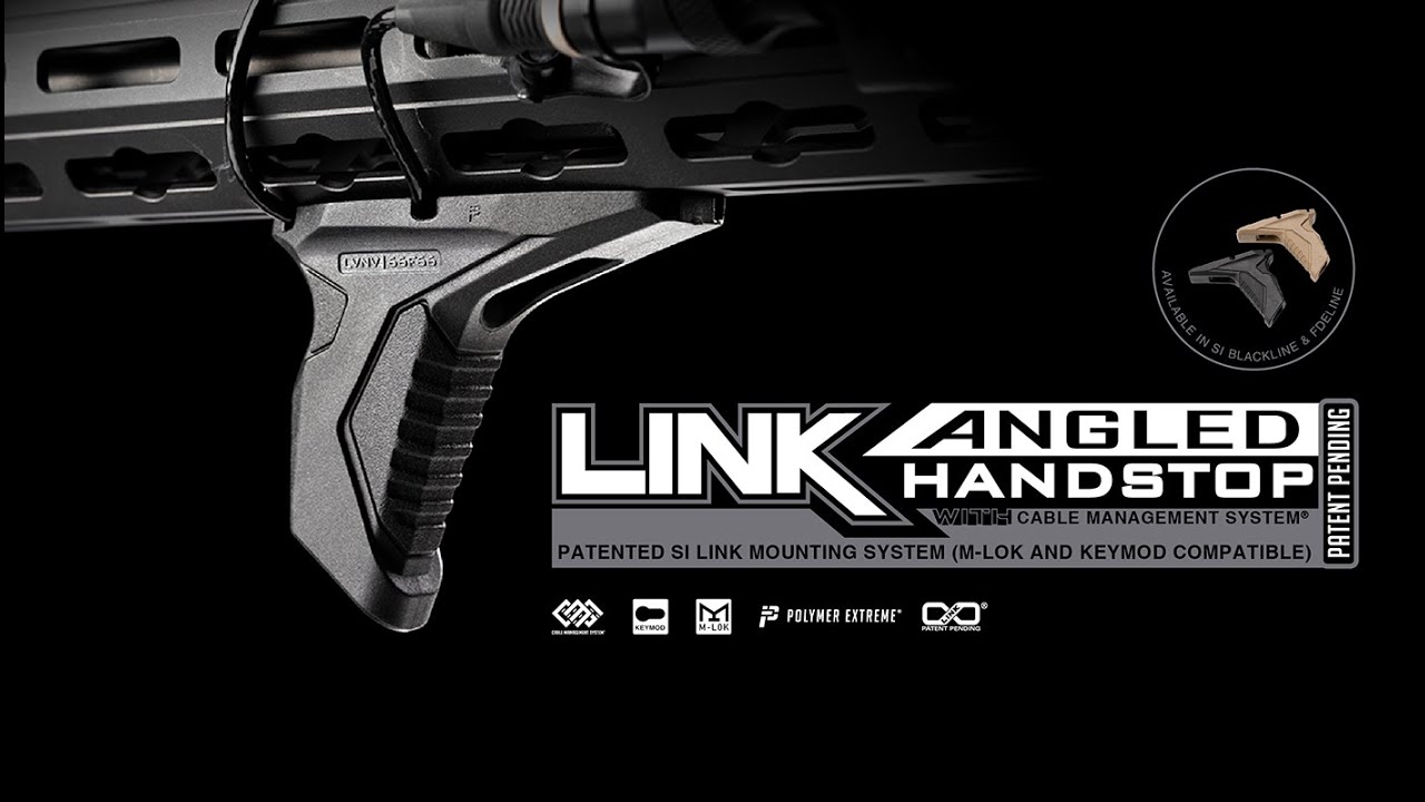 LINK Angled HandStop with Cable Management System&reg;