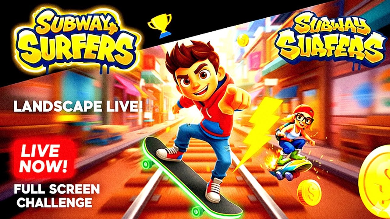Subway Surfers: 🔥Wide View Action!