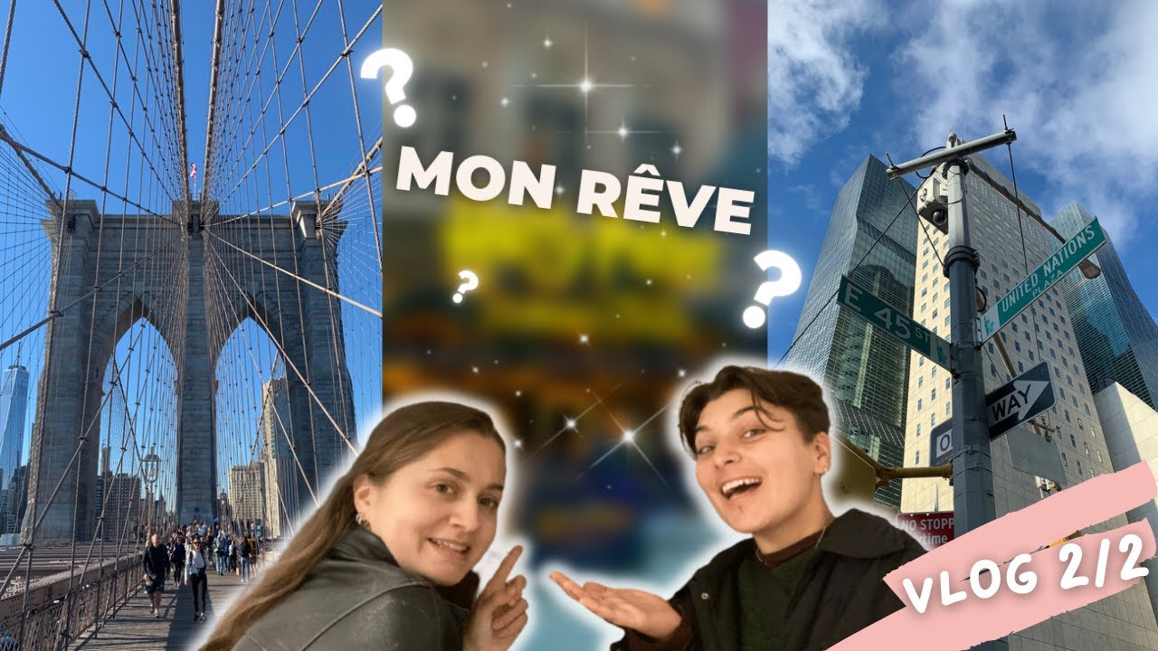 JE RÉALISE UN DE MES RÊVES À NEW YORK ! 🇺🇸 Vlog 2/2