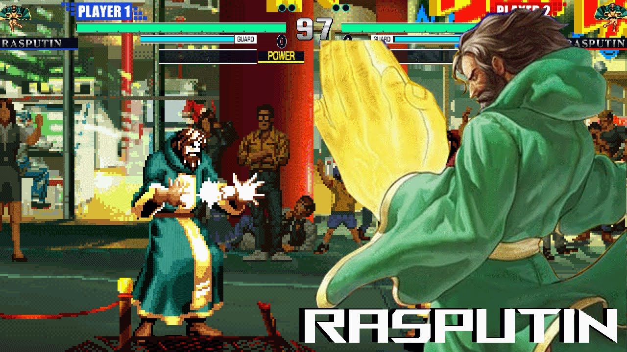RASPUTIN (Kof Style) MUGEN CHAR
