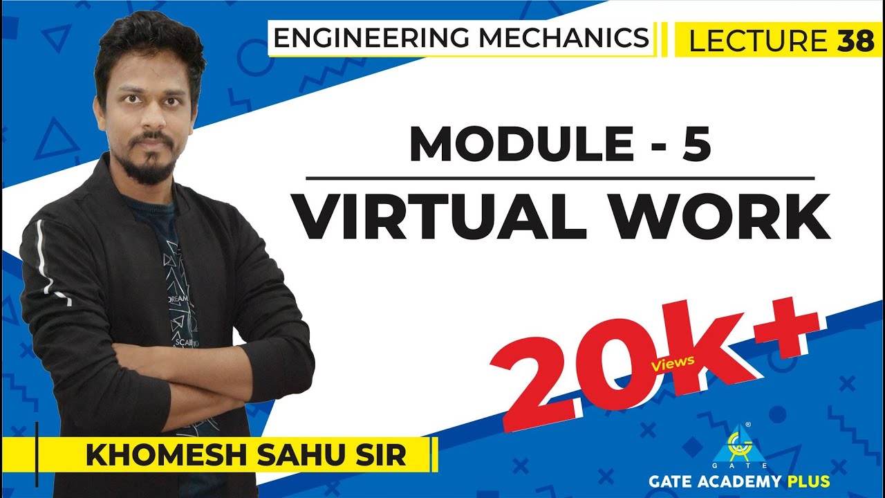Lecture 38 | Module 5 | Virtual Work | Engineering Mechanics