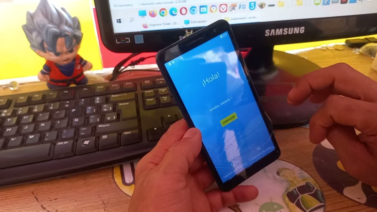 Quitar cuenta google Alcatel 1V