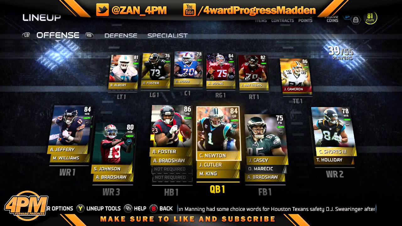 Madden 15 Tips - #4PMUT | 4ward Progress MUT