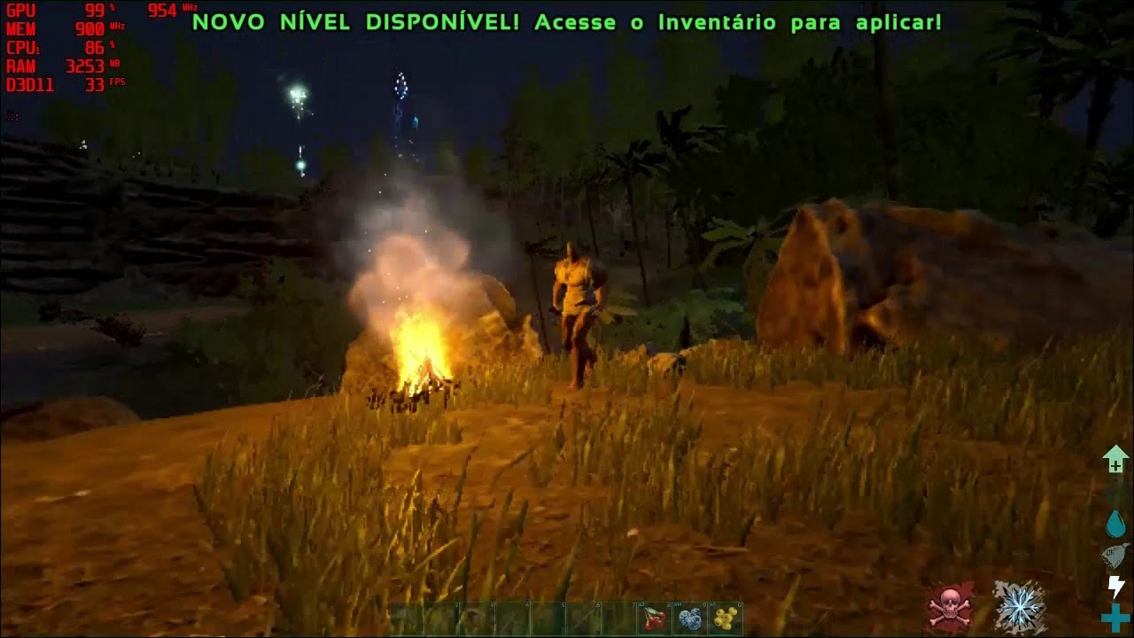 GT 710 2G em: ark survival evolved (ONLINE)