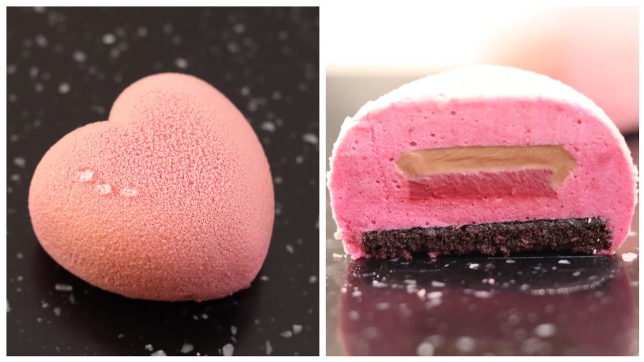 ПИРОЖНЫЕ ДЛЯ ВЛЮБЛЕННЫХ🍇 ШОКОЛАД-СМОРОДИНА🍇 Black currant mousse cake