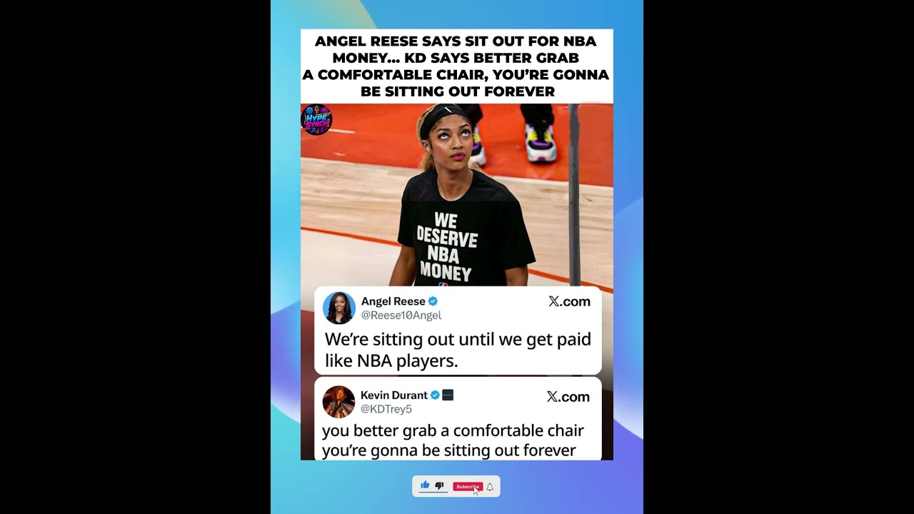 ANGEL REESE Wants NBA Money?! 😳 KD&rsquo;s SAVAGE Response Broke the Internet 😂🏀🔥#kevindurant #shorts