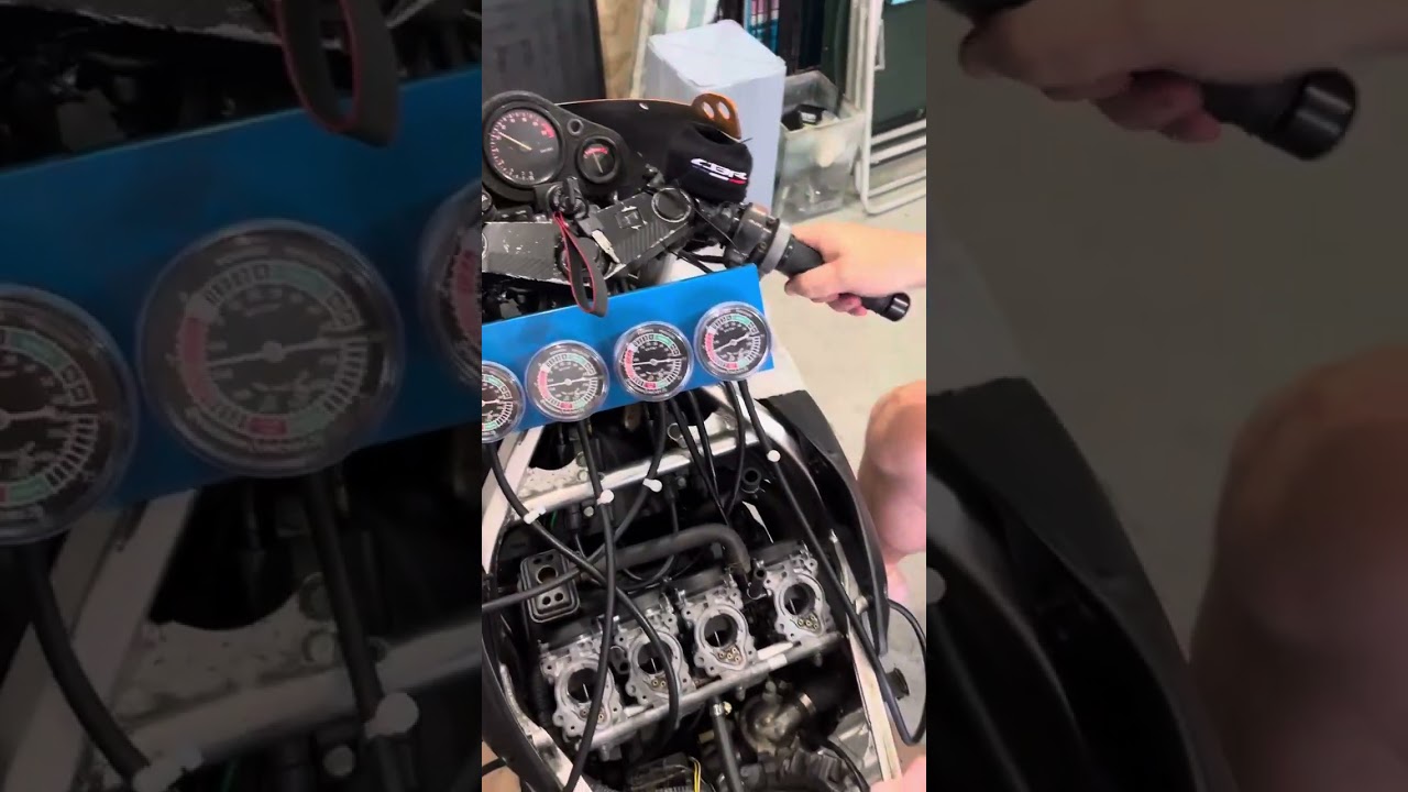 20,000rpm CBR250RR mc22 Carb tuning  