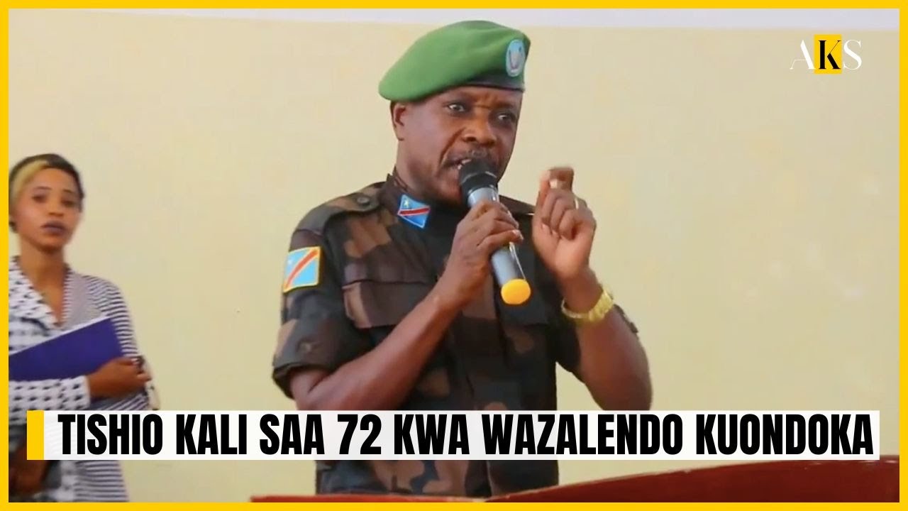 🚨🔥 TISHIO KALI  Saa 72 kwa Wazalendo kuondoka 🔥😡