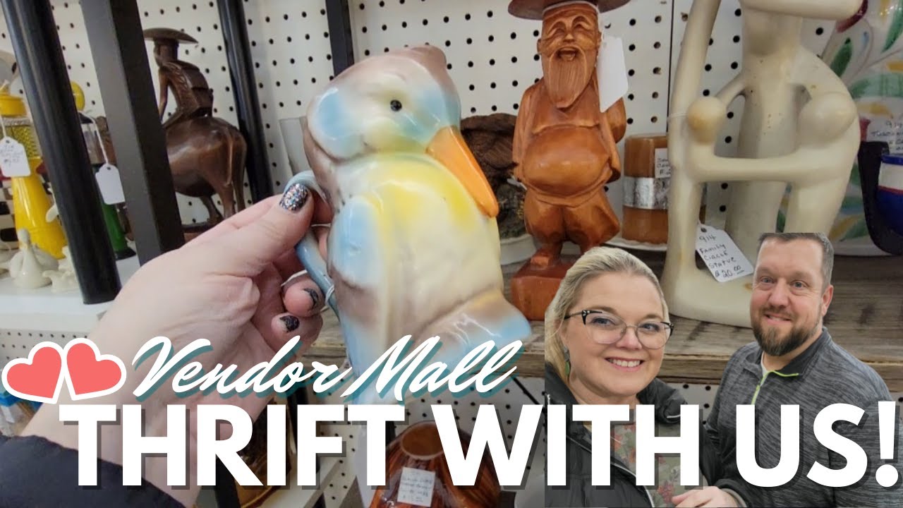 Tacky, Trashy and MINE! | THRIFT WITH ME! | Seeking Vintage and Antique Treasures For Resell
