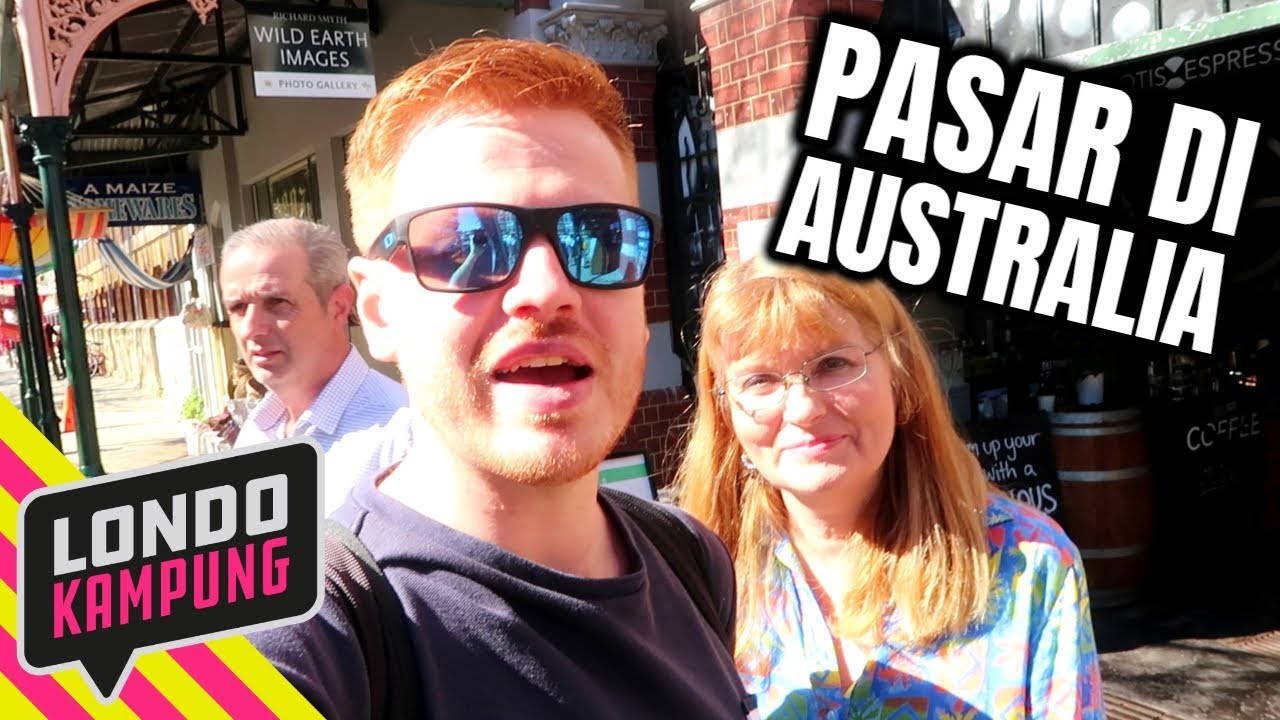 Bule Jowo Ke Pasar di Australia (Ada WARTEG Ga??) 🤔
