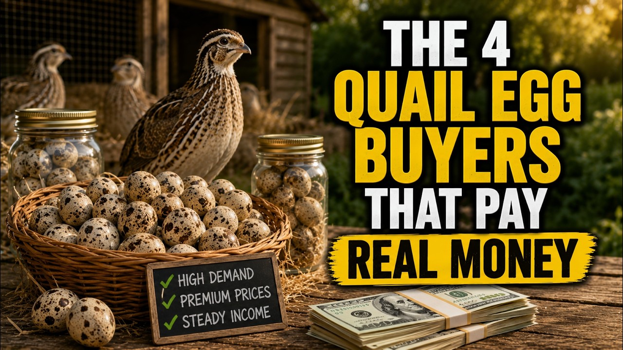 The 4 Quail Egg Buyers That Pay Real Money (And the One Almost Nobody Knows)