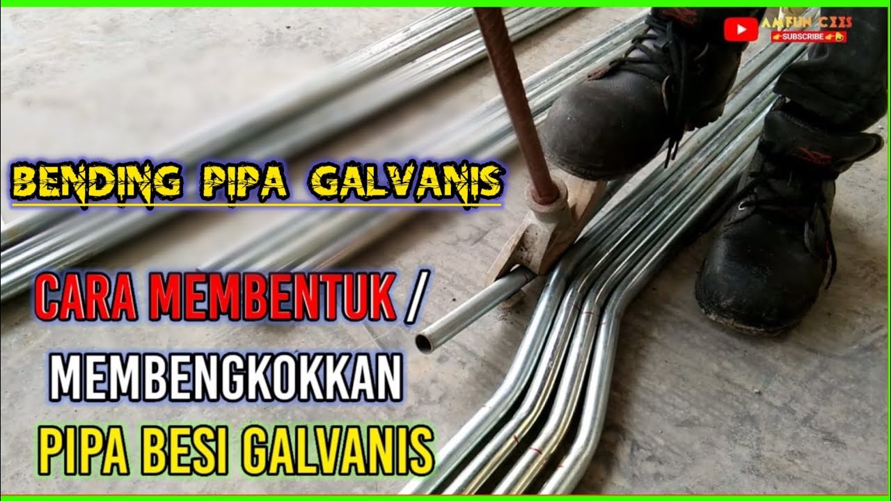 CARA BENDING PIPA BESI CONDUIT Still GALVANIS - Pipa Conduit Instalasi Listrik