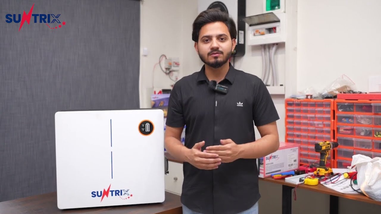 SUNTRIX Lithium Battery 2.5kWh, 5.12kWh, 10.24kWh, Installation, Commissioning and BMS Communication