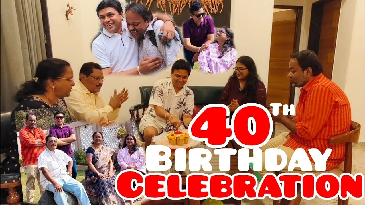 Nikhil's 40th Birthday Celebration 🎉💐🧿❤️😘🎂🥂