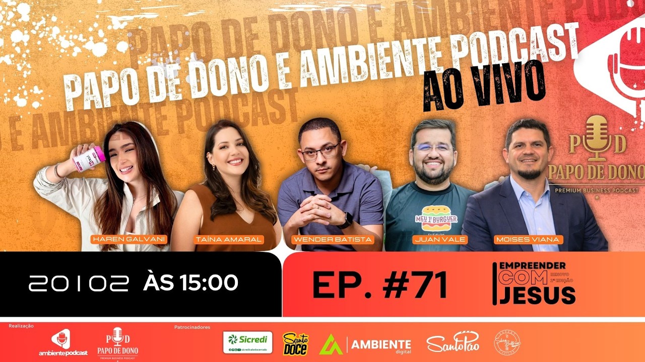 EMPREENDER COM JESUS - AMBIENTE #71