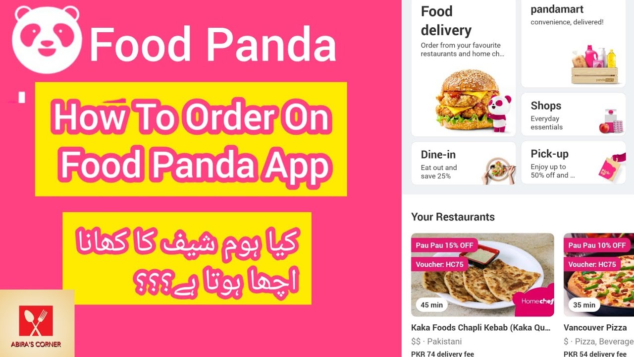 How To Order On Food Panda App | Home Chef Food Review | Food Panda Se Order Kaise Karain???