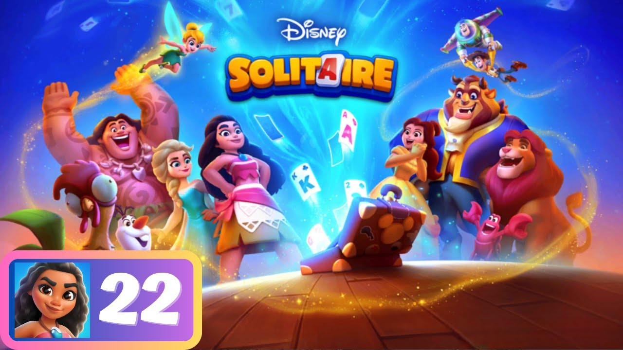 Disney Solitaire - Scene 22: Finding Nemo - Gameplay