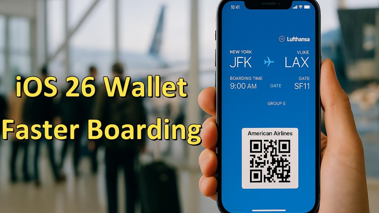 iOS 26 Transforms Boarding Passes! Travel Just Got Smoother ✈️