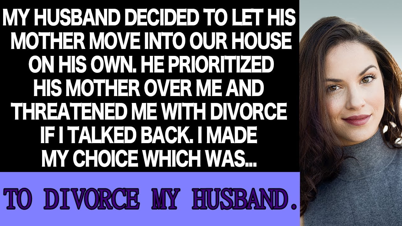Elite hubby lives with MIL: 