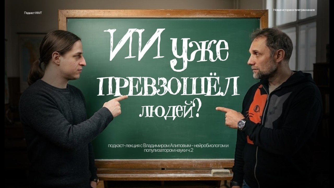 НЕЙРОСЕТИ меняют наше МЫШЛЕНИЕ. Владимир Алипов - нейробиолог и эксперт в нейро-науках Ч.2