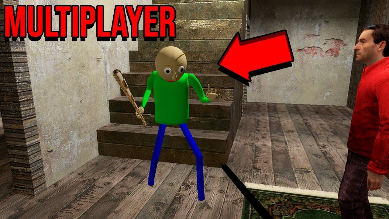 BALDI'S BASICS in Granny Horror Multiplayer! (Roleplay)