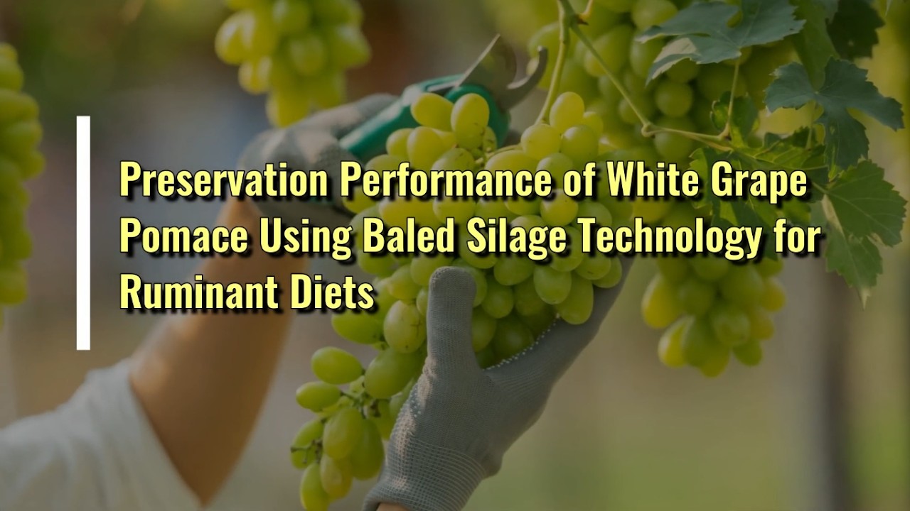 Turn Wine Waste into Feed: Preserving Grape Pomace as Silage