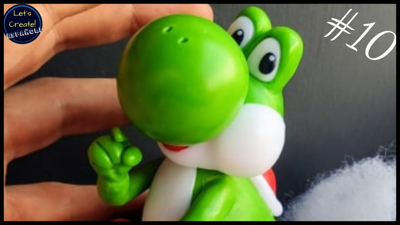 Como hacer a YOSHI {Muy Facil} [PORCELANA FRIA/PLASTILINA] ~ SUPER SMASH BROS