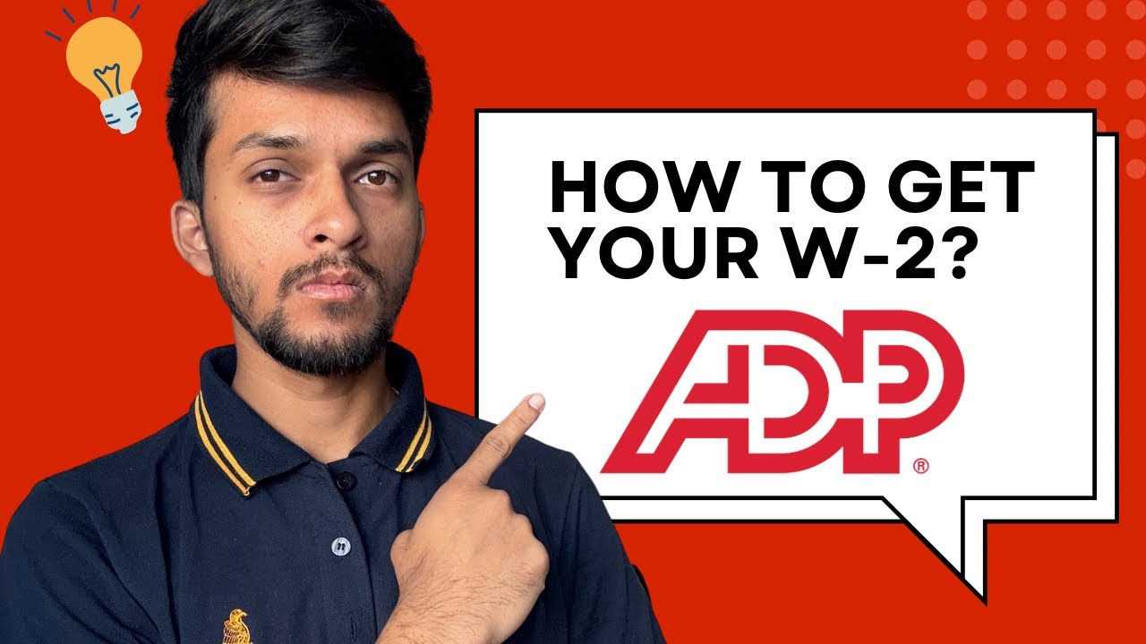 Get your W-2 from ADP in minutes | How to find your W-2 Form online? | Tax Filing 2025