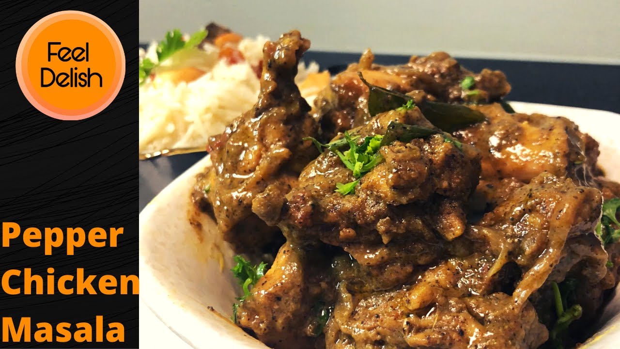 Pepper Chicken Masala