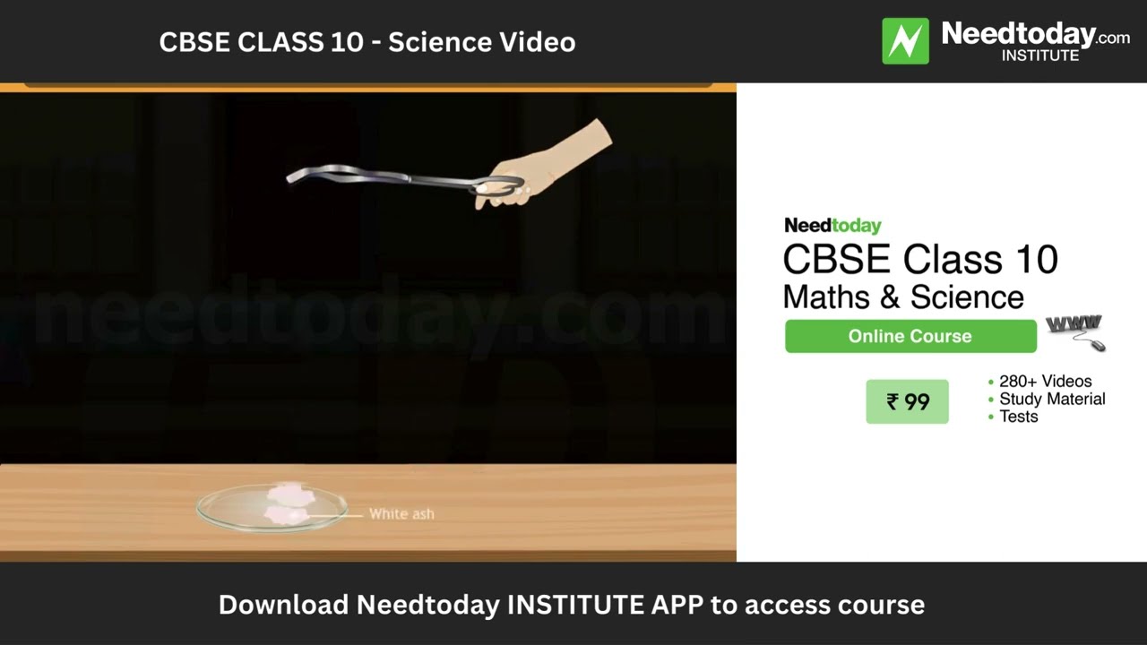 CBSE Class 10 Science - Free Video
