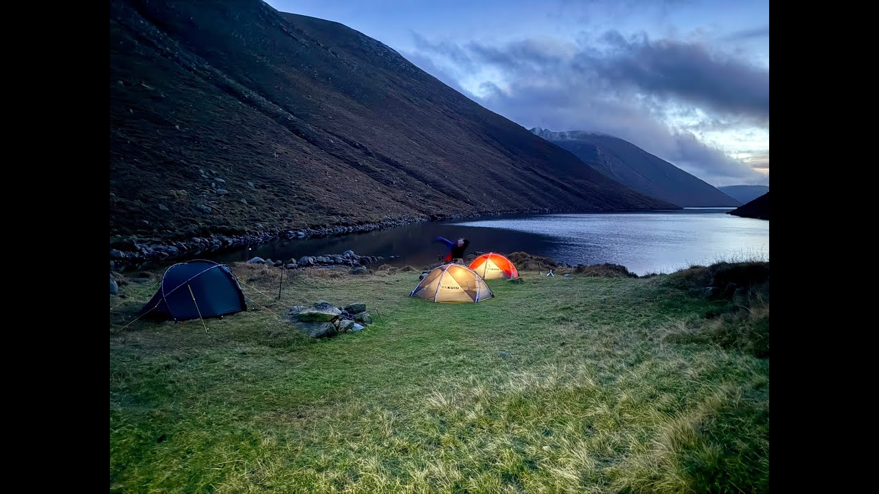 Kuiu StormStar camp in the Mourne Mountains
