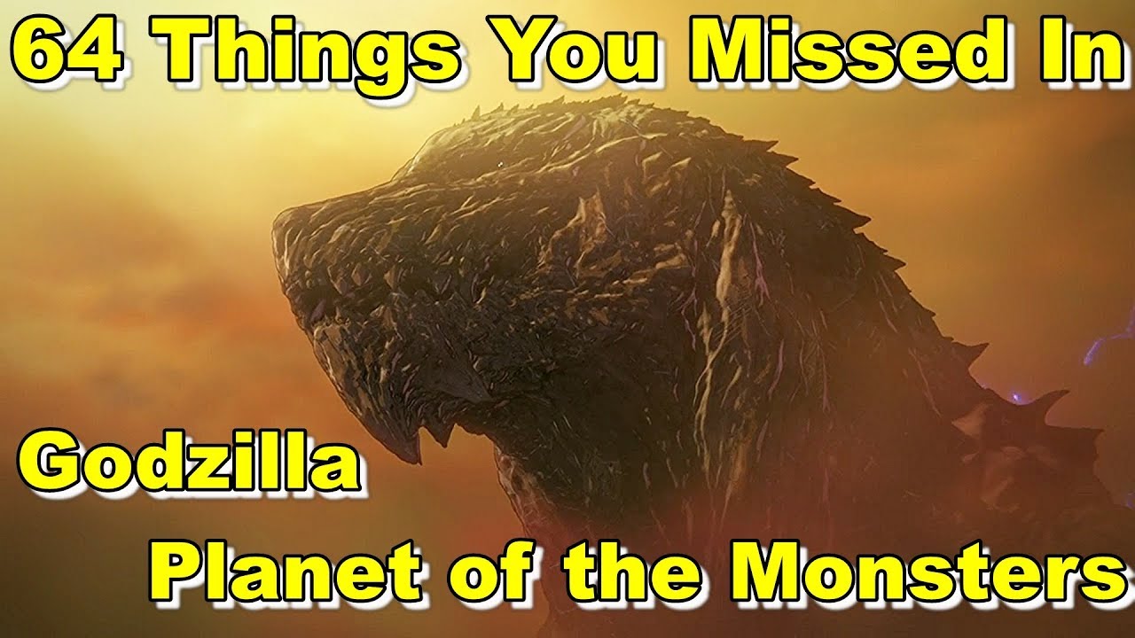 64 Things You Missed In Godzilla Planet Of The Monsters [ なたがゴジラで逃した64の怪物の惑星]