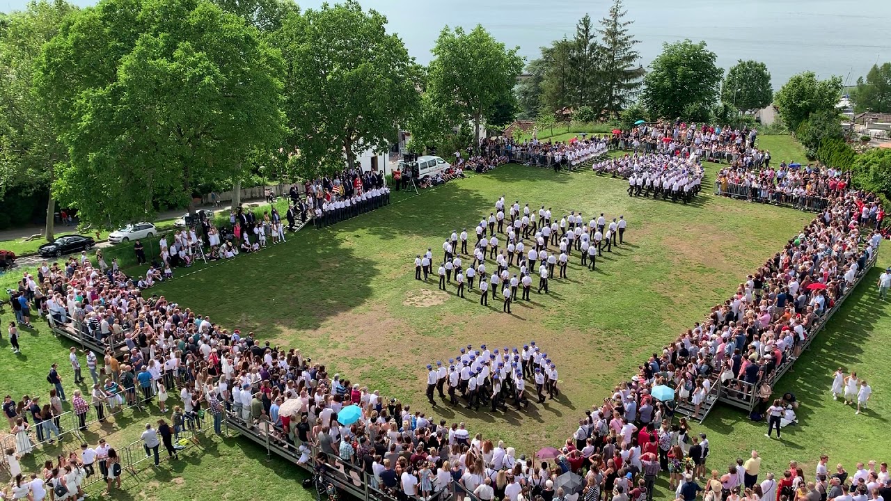Kadetten Murten Solennität 2019 Defilee