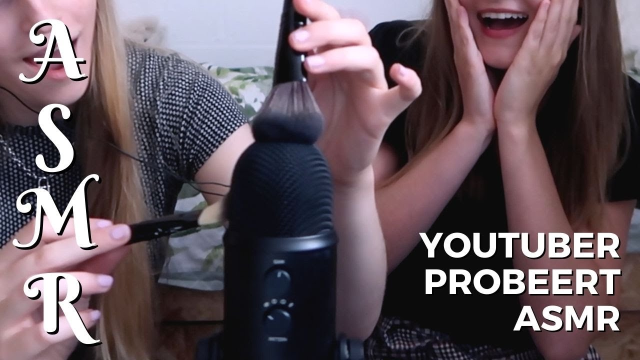 Youtuber probeert ASMR [uit het archief]  ✰ ASMR - Nederlands (Vlaams) fluisteren