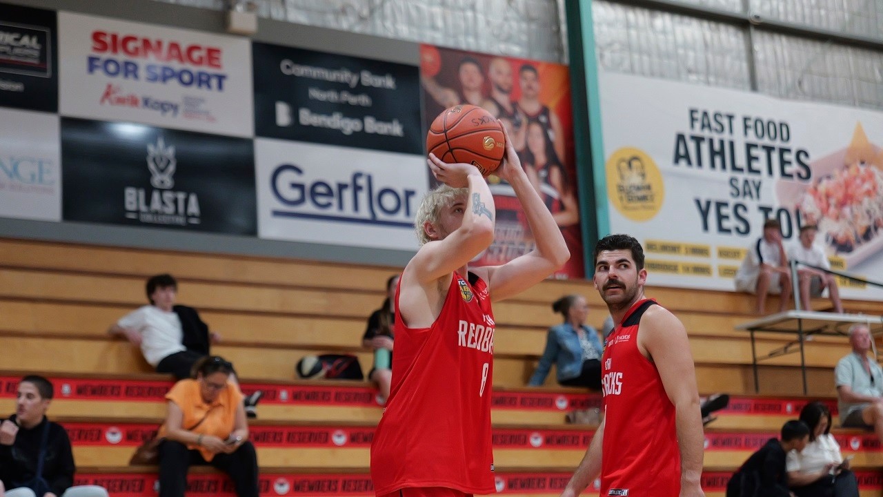 Michael Riley - Perth Redbacks NBL1 West 2026 Preseason Highlights VS Joondalup Wolves