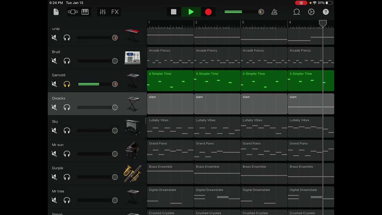 Sprunki phase3 remastered Remade on GarageBand :3