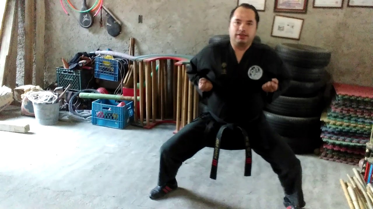 Kata de posiciones kempo chino chuan fa