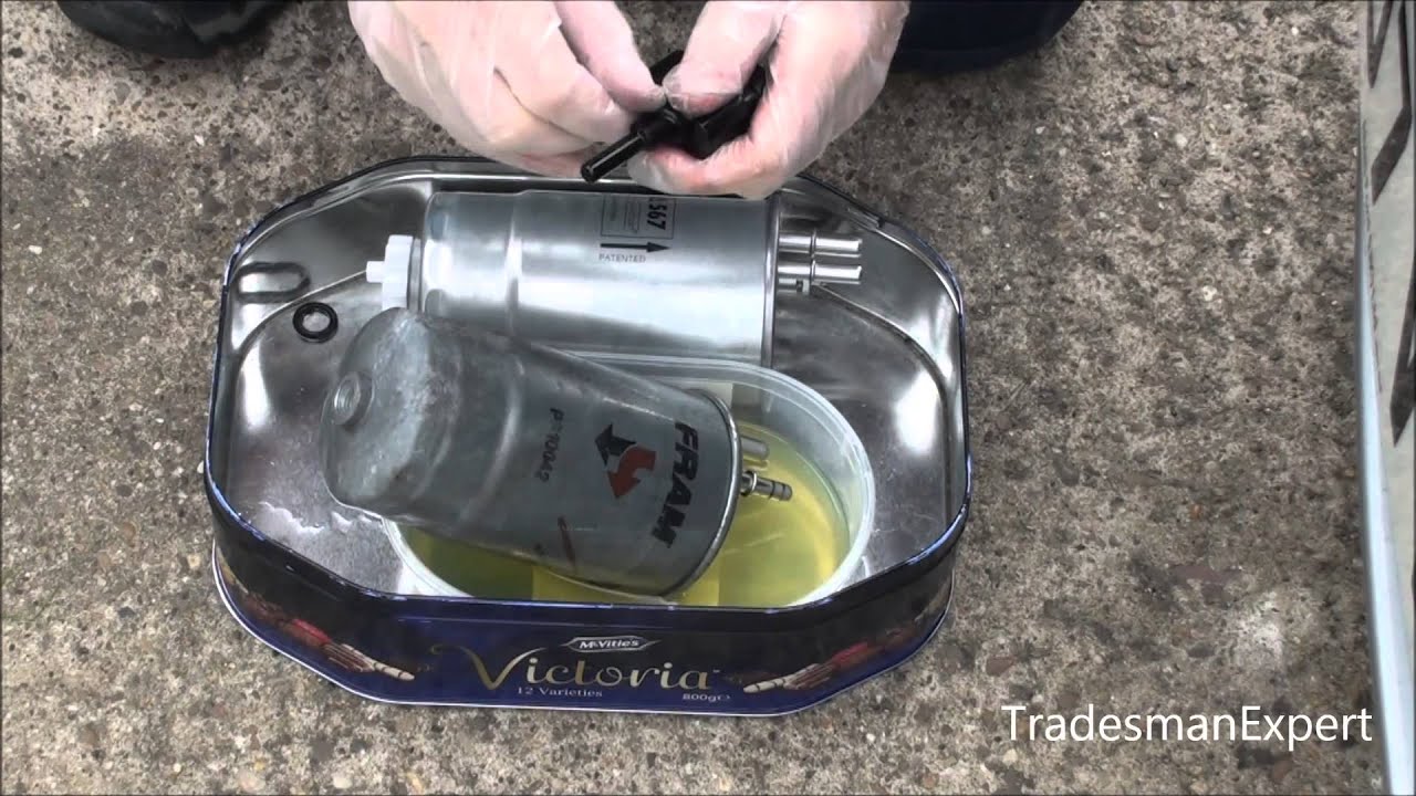 Fiat Multijet Fuel Filter Replacement JTD