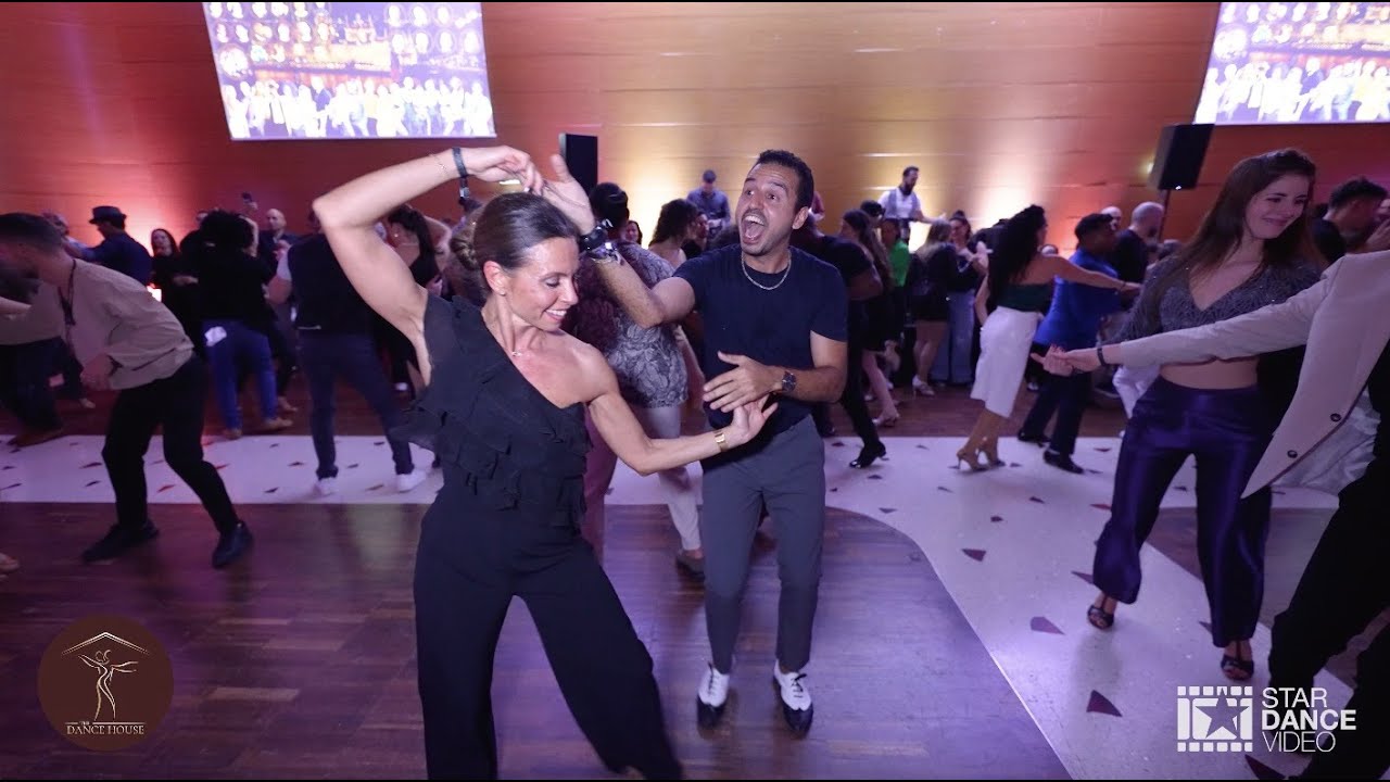 Social Dancing Ouissam & Val Levenez #live2mambo Budapest